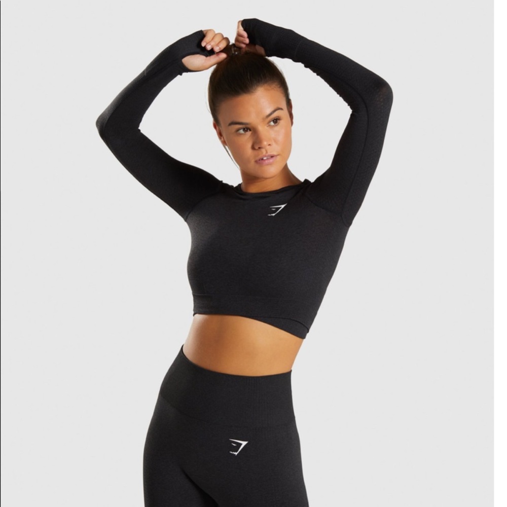 COPY - Gymshark Vital Seamless Long Sleeve Crop Top